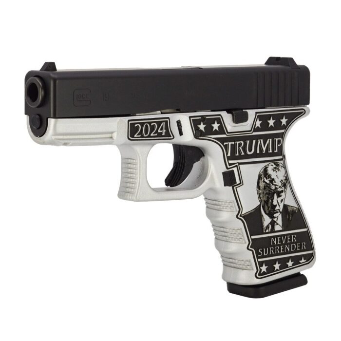 Glock 19 Gen3 9mm Custom Trump 2024 Mug Shot