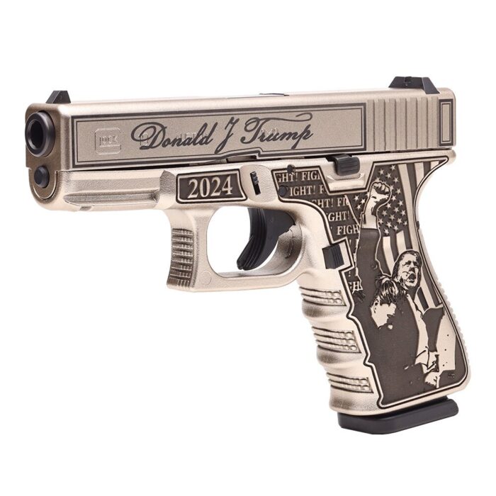 Glock 19 Gen3 9mm Custom Trump Fight