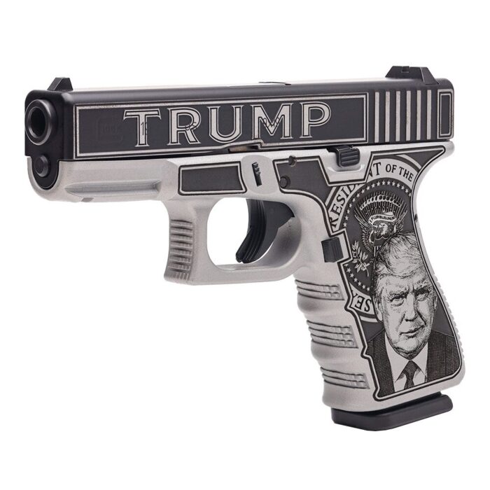 Glock 19 Gen3 Custom Trump Take America Back Edition 9mm
